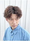 ショートセンターパート セクシーカール