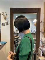アズグロウヘアー(AS GROW HAIR) 襟足ギリギリスッキリBOB