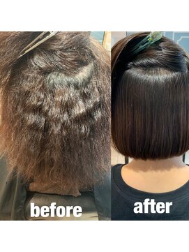 ヘアーアンドネイル ミルク(hair&nail milk) 艶髪縮毛矯正