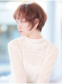ショートレイヤー×ショートカット×前髪あり　20代30代40代 s09