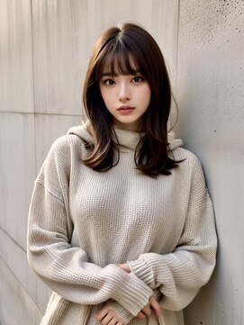 ワタトリ(waTatori) 髪質改善×艶髪外ハネミディアム