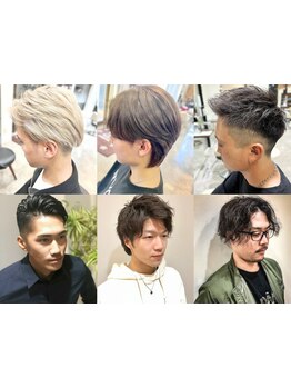 ビジネス～プライベートまで両立可能なカットで男に磨きをかける☆流行りのツイストパーマもお任せ！
