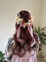 ヘアサロン エスプリ(hair salon esprit)&nbsp;ハーフアップアレンジ