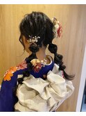 編みおろしツイン