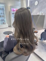 アルドーレフィエロ シンサイバシ(Ardore fiero shinsaibashi)&nbsp;赤み消しカラー/オリーブ【小山田繭】20代30代40代