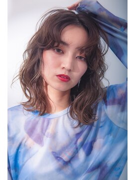 リスボーン(RESBORN) 【20,30代ナノバブルカラーとパーマでカジュアルモードに】