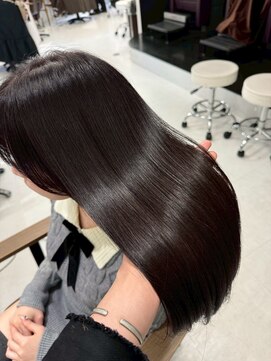 ハピネス クローバー 学園前店(Happiness CLOVER) 透明感グレージュ 赤み消しカラー 透明感カラー