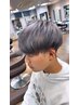 《翼》【men's限定】カット+ブリーチハイトーンカラー