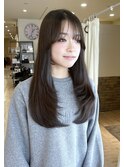 髪質改善/縮毛矯正/レイヤーボブ/顔周り /伸ばしかけ