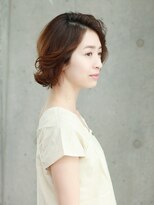 ヘアーサロンソシエ 鶴川店&nbsp;大人女性/横流しショート[鶴川/鶴川駅]