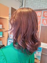 リーズン(REASON)&nbsp;髪質改善&ピンクブラウン【アホ毛無くなって艶感UP】