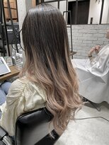 フェリア 渋谷(Feria)&nbsp;【Feria渋谷】ミルクティーバレイヤージュ☆渡邉悟