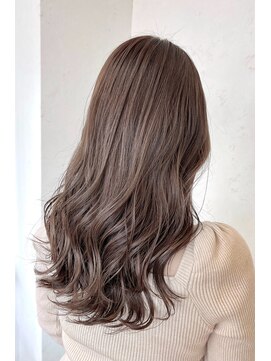 ハーツ(Heart's) 白髪ぼかしハイライト×艶感グレージュ