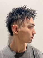 ライラ(Lyla)&nbsp;重野guest Style ツイストスパイクウルフ　刈り上げ