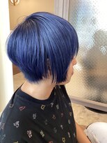 フランヘア 新宮店(Flan hair)&nbsp;ブリーチ必須のブルーシルバーカラー