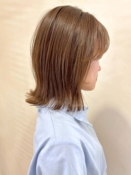 イーストハムネオ(EAST HAM NEO) くびれボブ/ショートボブ/外ハネ/ナチュラルブラウン