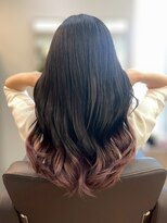 ジ エクト ヴィシア 心斎橋店(The Ect VIXIA) 裾カラー/裾グラデーションカラー/エンドカラー