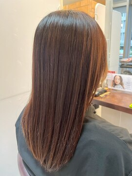 ルページ 千葉(lpage) 髪質改善/顔周りレイヤーカット/グレージュ[千葉/千葉駅]