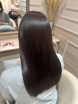 アンド ラ ブランシュ(&.La Blanche)&nbsp;オリーブグレー/黒髪カタログ/ココアベージュ/髪質改善