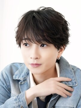 オーシャントーキョー 心斎橋(OCEAN TOKYO WEST) シースルーセンターパートツーブロックラウンドマッシュウルフ