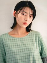 benji 横浜店【ベンジー】【3月28日オープン(予定)】 暗髪 シースルーバング ロブ 2