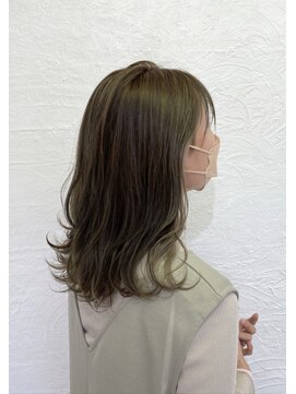 ロッカ ヘアーイノベーション(rocca hair innovation) 透明感抜群オリーブカラー［稲毛/髪質改善］
