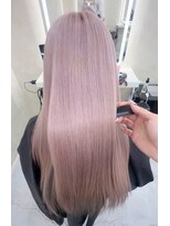 サンドレオ 新宿店(sand Leo)&nbsp;ミディアムレイヤーカット/髪質改善/韓国/前髪/新宿/ブリーチ