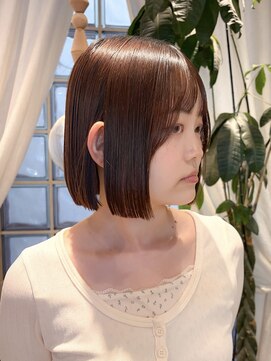 ロンドアジュール 横浜(Lond azur) 髪質改善/縮毛矯正/ミニボブレイヤーカット/イメチェン/横浜
