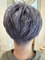 マイノリティー(Minority Produced By TOPHAIR) 白髪ぼかしブリーチ グレーシルバー