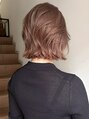 サンクプロジェクト(cinq PROJECT) 動きのある海外風ボブ×ブリーチなしダブルカラー