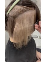 アグ ヘアー ロッツォ 清水町湯川店(Agu hair Lotso) ハイトーンミルクティーベージュ