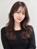 【1日2名限定】ロングパーマ人気No.1カット+コテ巻き風デジタルパーマ