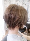 ＊*Gem Garden*＊ハネさせない☆ふわっとスッキリショートボブ