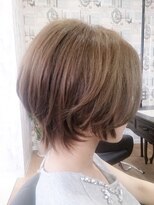 ジェム(GEM) **Gem Garden**ハネさせない☆ふわっとスッキリショートボブ