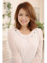 フォルテ 藤枝エピ店 前髪長めの大人セミロング