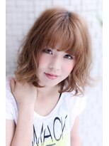 フォルテ 榛原パームス店&nbsp;ゆるふわミディアムボブ
