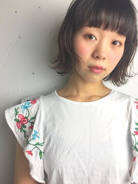 クリアーオブヘアー 栄南店(CLEAR of hair) 【CLEAR】簡単スタイリング!外ハネワンカールボブ