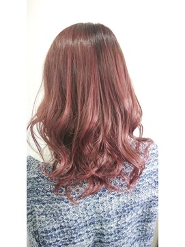 ヘアデザイン ルピナス(HAIR DESIGN Lupinus) ピンク