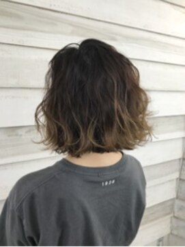 ナッツ(NUT'S) クセ感のあるアンニュイウェーブボブ　　【NUT'Sナッツ八王子】