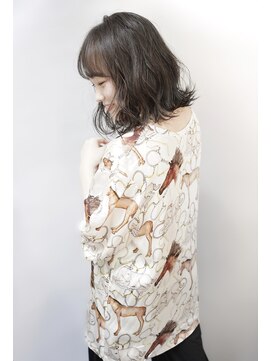 レスピア 銀座(Respia) リカールパーマでアンニュイ・ボブ【銀座】