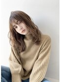 田村千恵 透明感イルミナニュアンスカラー×髪質改善艶カラー×
