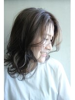 エミュー(emue) くびレイヤーエモージュ小顔カットシースルーバング大人ガーリー