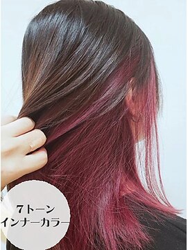 アッシュ 亀戸店(Ash) 【春の訪れ】カシスピンク インナーカラー