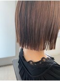 切りっぱなしボブ