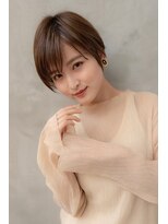 オースティン 流山おおたかの森(AUSTIN) 大人かわいい前髪セシルカットココアブラウンフリンジウェーブ