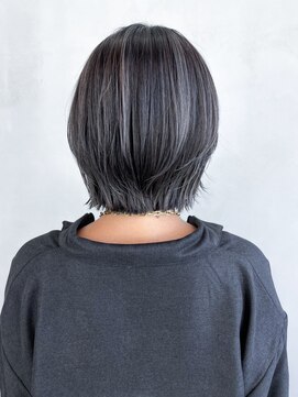 アイティーバイアルバム 下北沢店(IT by ALBUM) コントラスト_アースカラーくびれヘアツートンカラー_ba364442