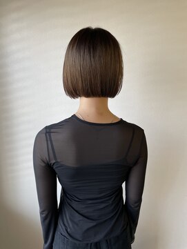 リノショアーズ ショウナン 辻堂店(RinoShores SHONAN) イメチェン小顔前髪丸みボブ大人可愛いチェリーブラウン