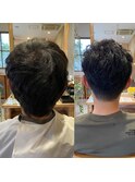 スッキリ男前に変身(^^)10代20代30代40代