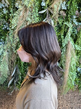 ノーブルヘアー(NOBLE HAIR) インナー×グレージュ