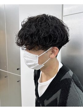 ロンド アンブル 四条烏丸(Lond ambre) 【Lond ambre】萱原大幹/メンズ/ショート/束感/波巻きN